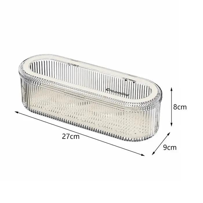 Organisateur de baguettes de cuisine, boîte de rangement de couverts, porte-vaisselle avec plateau de vidange pour ustensiles, tiroir, cuillères, couverts