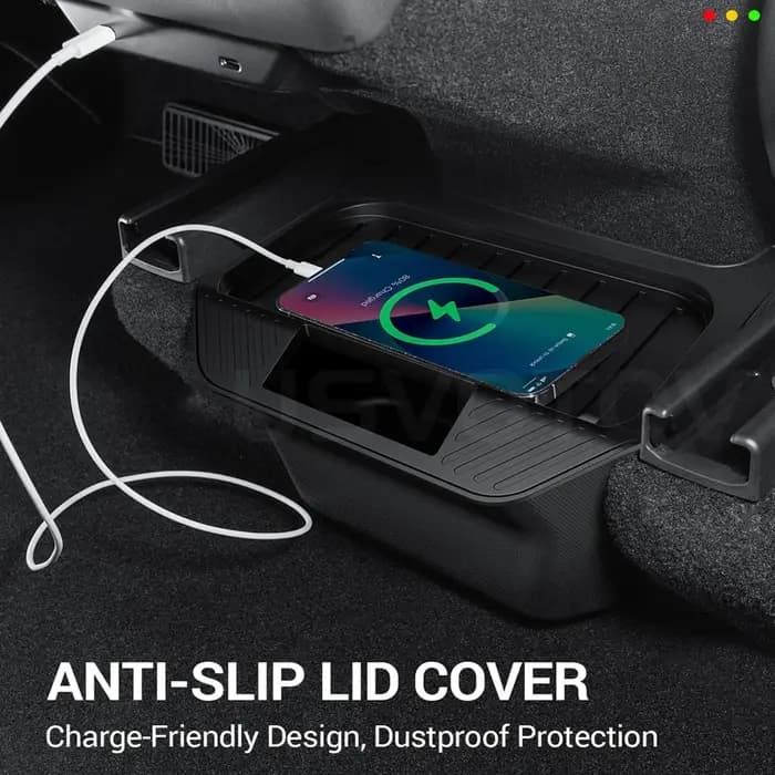 Boîte de rangement de siège arrière pour Tesla modèle Y Juniper 2025 2026