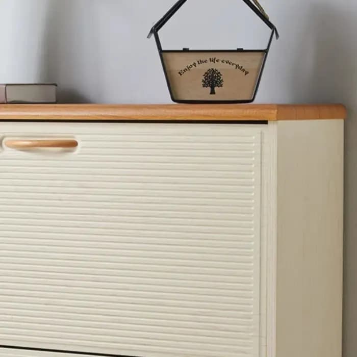 Meuble à chaussures de style farmhouse pour chambre, petit rangement économique, étagère de rangement pour chaussures de bureau, organisateur d'entrée, meuble de chambre