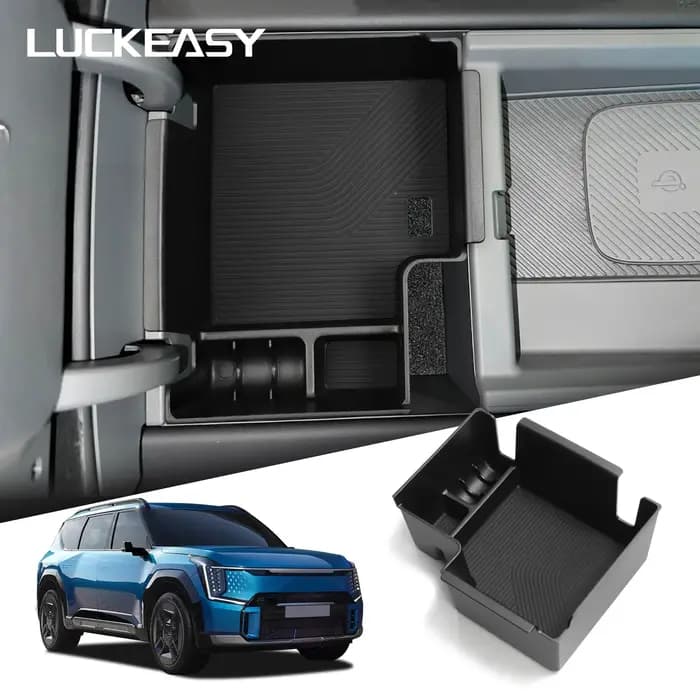 Boîte de rangement pour accoudoir de voiture Kia EV9 2024 – 2025