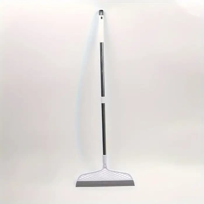 Balai magique avec tête amovible et grattoir en silicone double face