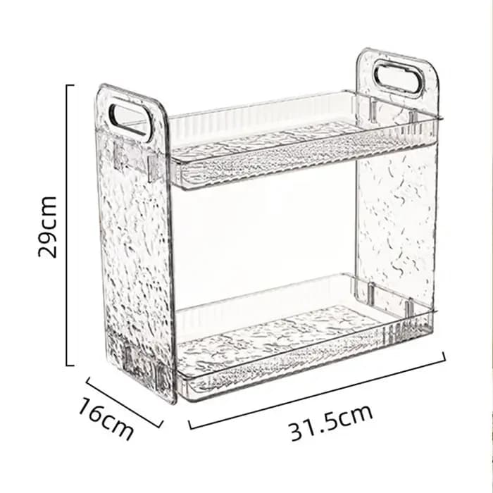 HODouble Layer Cosmetics Storage T1 Toilet Box