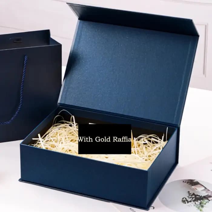 1 ensemble de boîtes cadeaux en carton avec couvercle magnétique