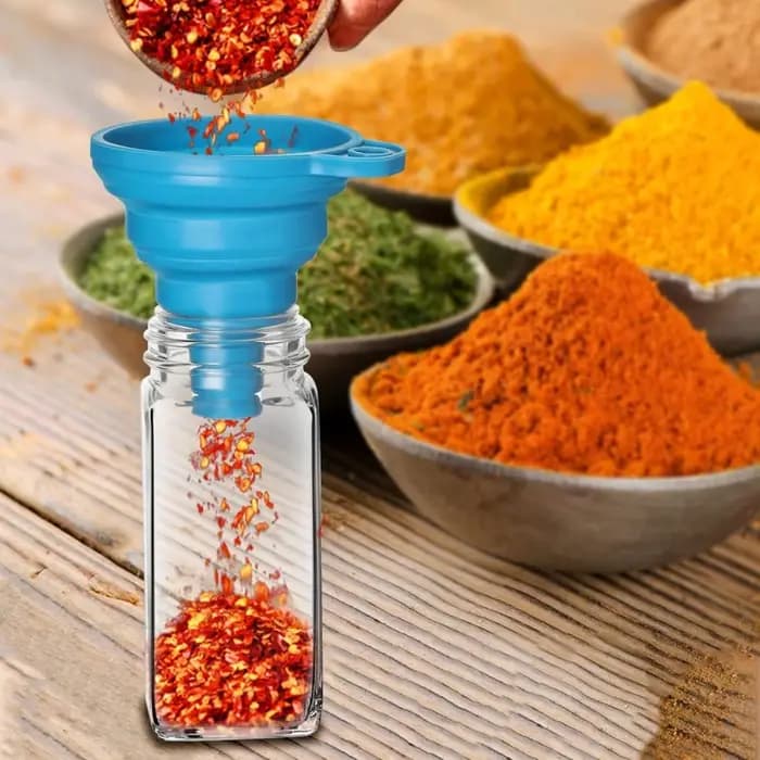 Pots à épices en verre avec récipients d'assaisonnement à épices en acier inoxydable, salière et poi