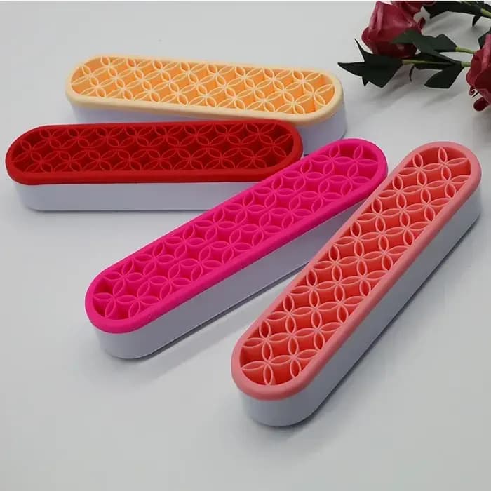 Étagère porte-brosse de maquillage porte-stylo à ongles présentoir support mallette de rangement de brosse organisateur