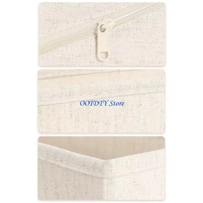 Organisateur placard robuste en tissu coton lin 367A