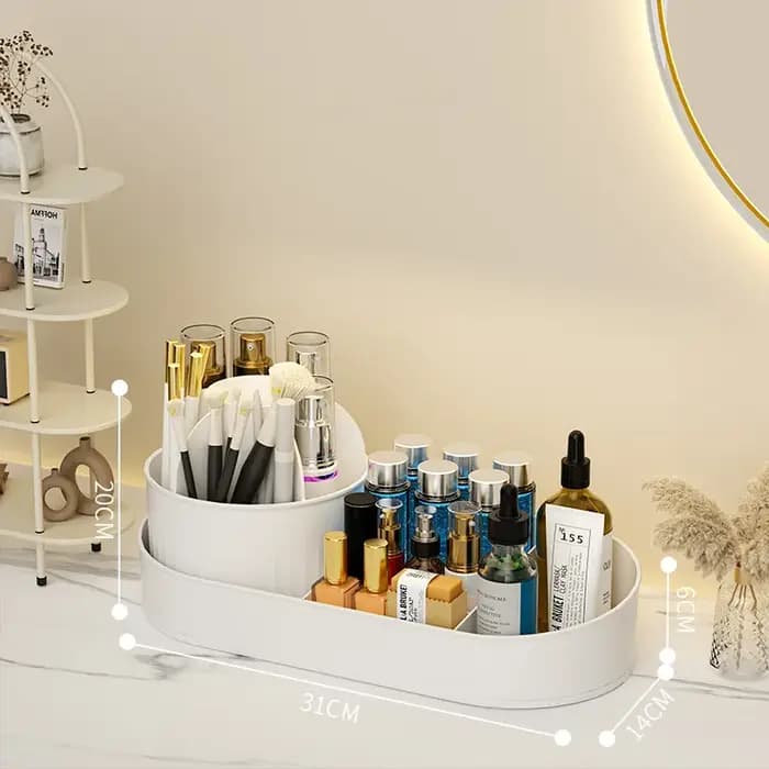 Organisateur de cosmétiques multi-niveaux pour tiroir