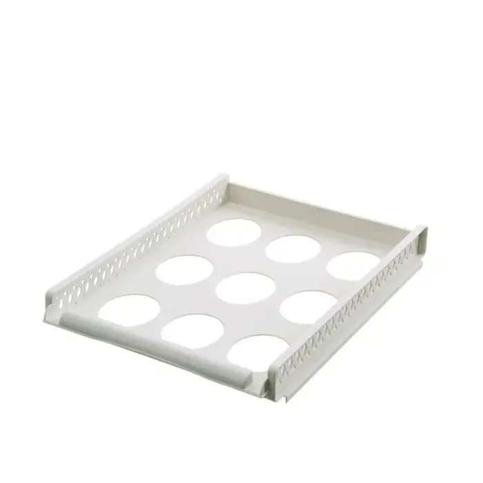 Étagère de rangement pour vêtements en plastique, grande capacité, empilable, avec compartiments sup