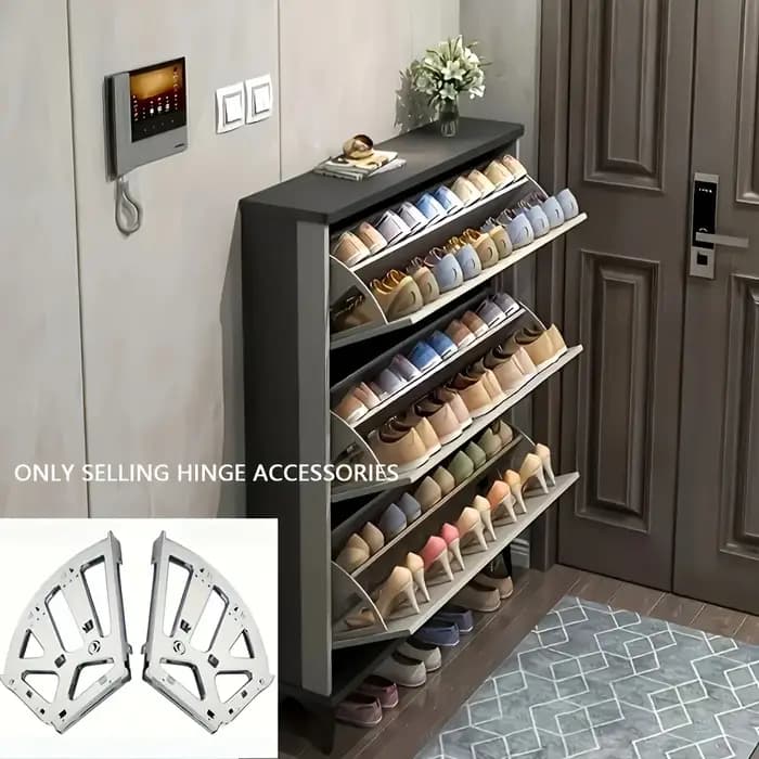 Accessoire pour étagère à chaussures - Connecteur à 3 niveaux