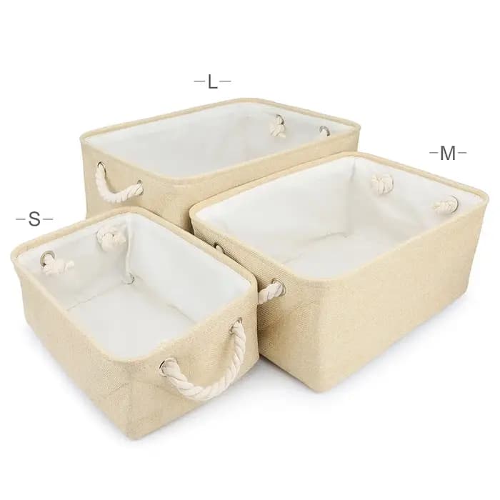 Panier jouets patte de chien boîte de rangement