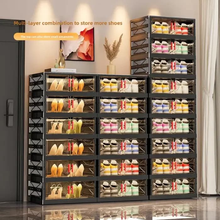Étagère à chaussures multicouche