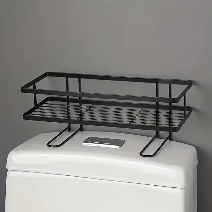 Support de rangement de toilettes multifonctionnel pour salle de bain
