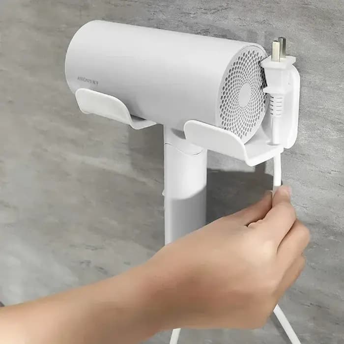 Rangement mural pour sèche-cheveux T1