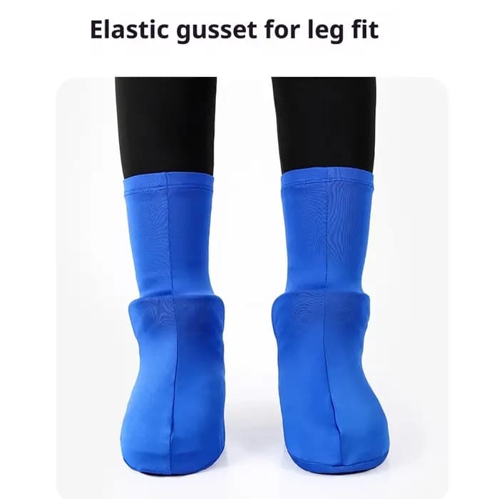 Couvre-chaussures montantes élastiques
