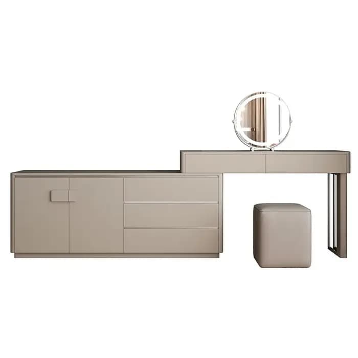 Commode de luxe légère pour chambre à coucher
