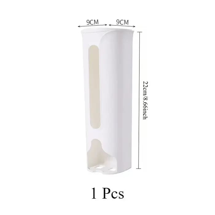Boîte de rangement murale pour sacs poubelles, sous-vêtements, chaussettes et déchets domestiques, c