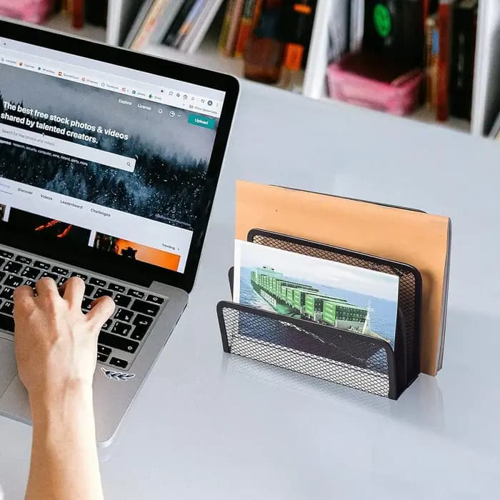 Bureau porte-dossier, paquet de 2 porte-lettres organisateur de courrier