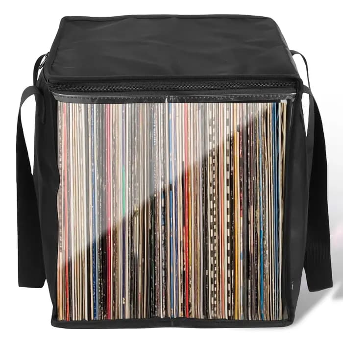 Boîte de rangement pour disques vinyles