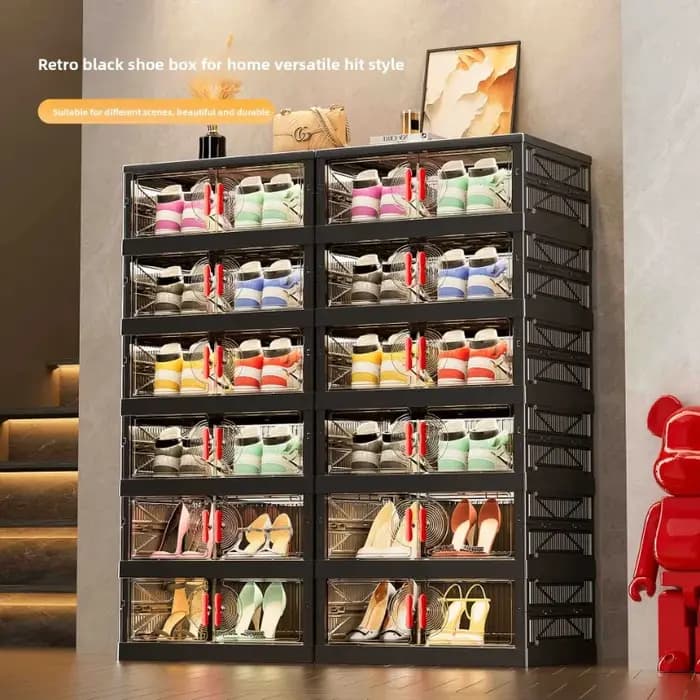Étagère à chaussures multicouche