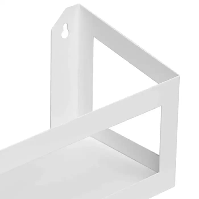 Étagère murale moderne en métal pour disques vinyles et CD