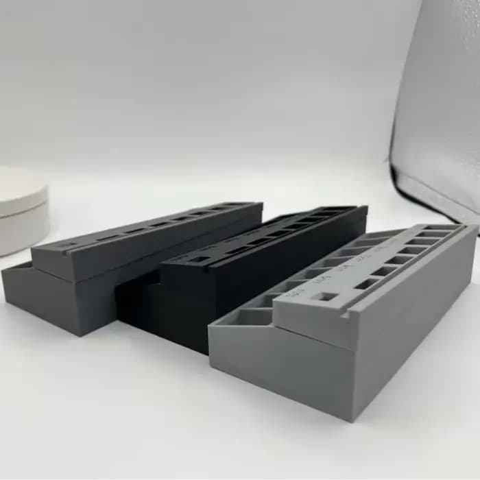 Trieur Portable pratique longueur de vis plateau de tri organisateur magasin écrous nouveau avec 7 fentes de mesure M3 boulon tiroirs de rangement