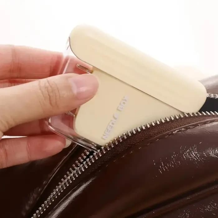 Nouvelle boîte à couture magnétique de luxe crème vent ménage de haute qualité maison