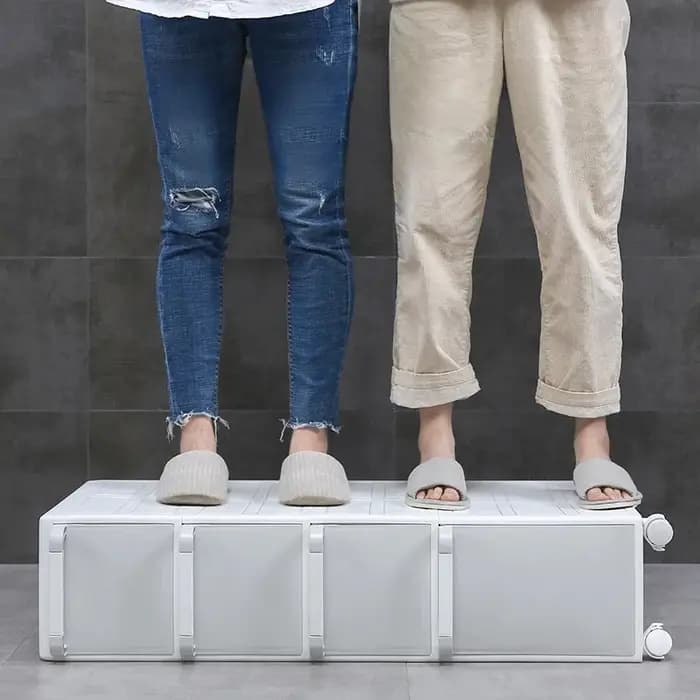 Armoire de rangement à espace étroit pour salle de bain