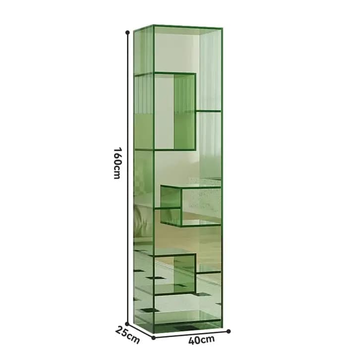 Étagères sur pied en acrylique personnalisables, design moderne et luxueux, pour vitrine de magasin de détail, centre commercial