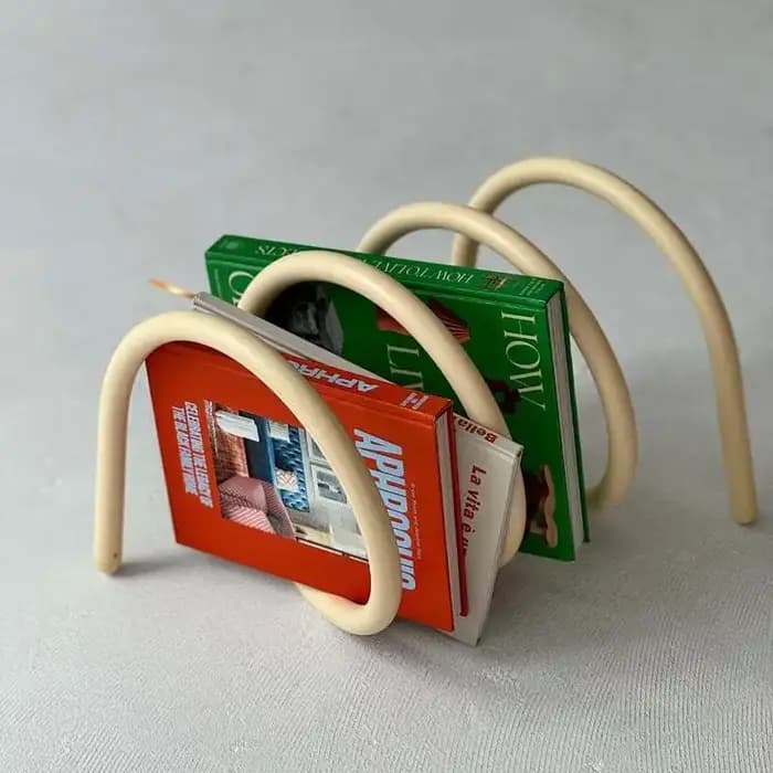 Bibliothèques de rangement modernes, supports de livres à ressort, style nordique, pour salon, table, étagère d'angle, meubles d'intérieur