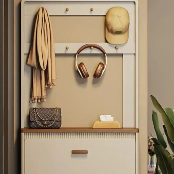 Meuble à chaussures avec portes
