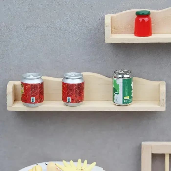 Étagère murale Miniature pour maison de poupée 1:12