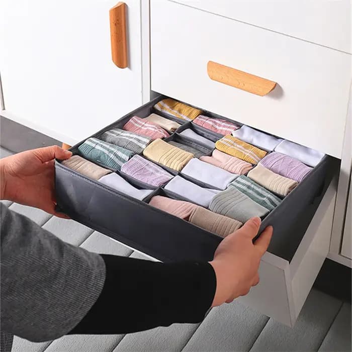 Tiroir organisateur de rangement de sous-vêtements chaussettes et soutien-gorge pantalons boîte