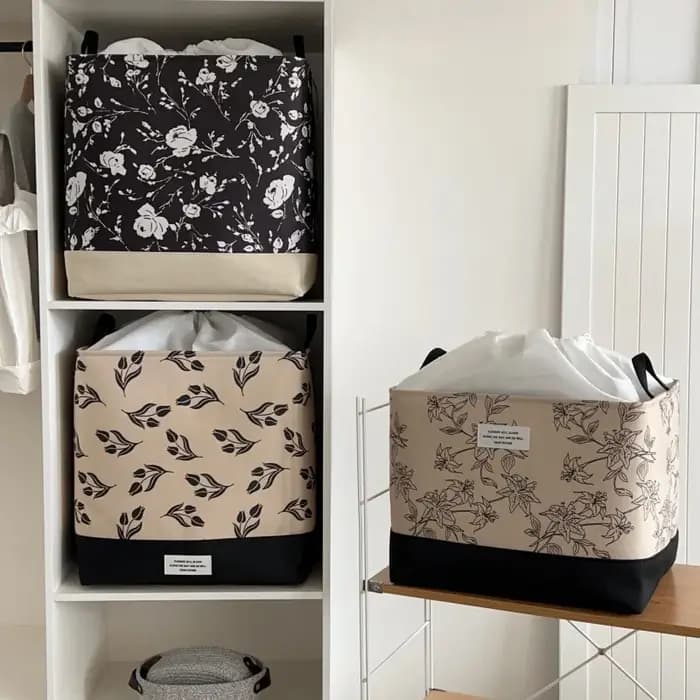 Boîte de rangement pour vêtements de luxe léger