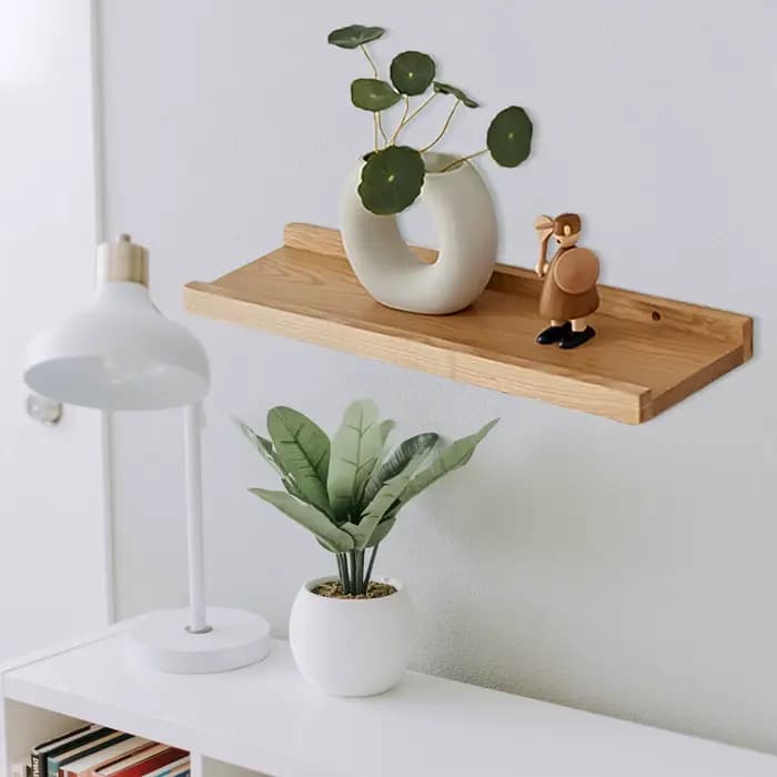 Étagère murale flottante en bois pour la maison