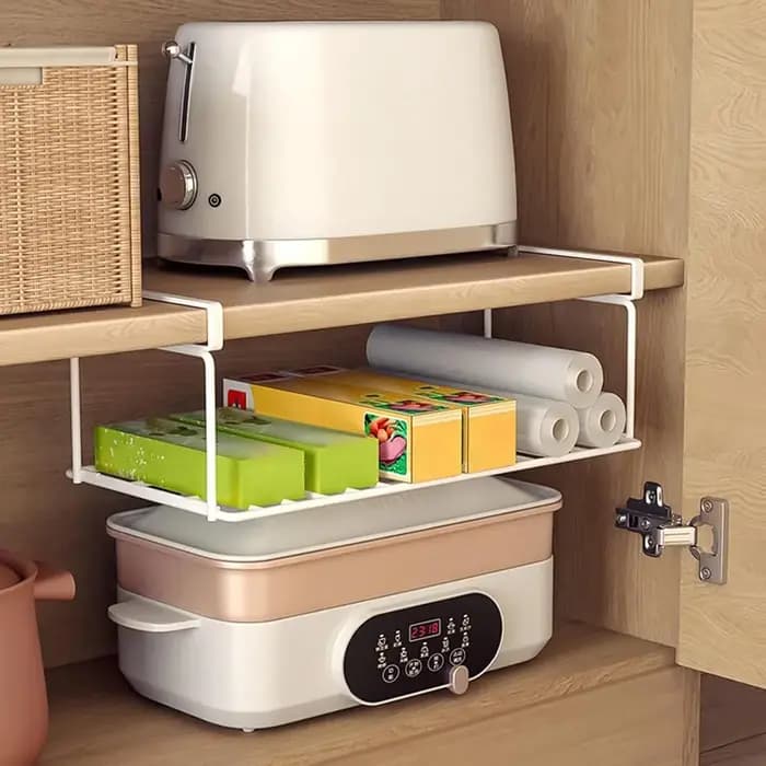 Organisateur de panier de rangement sous étagère