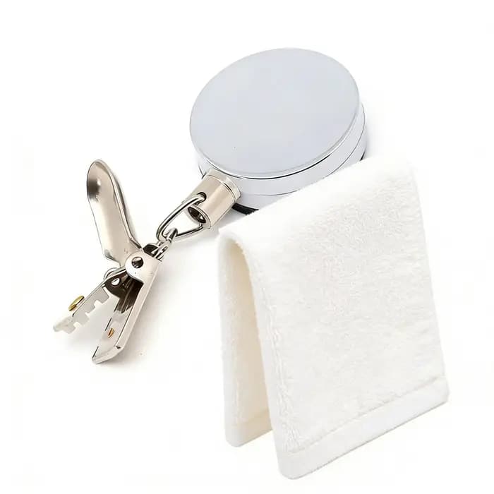 Porte-serviettes rétractable automatique