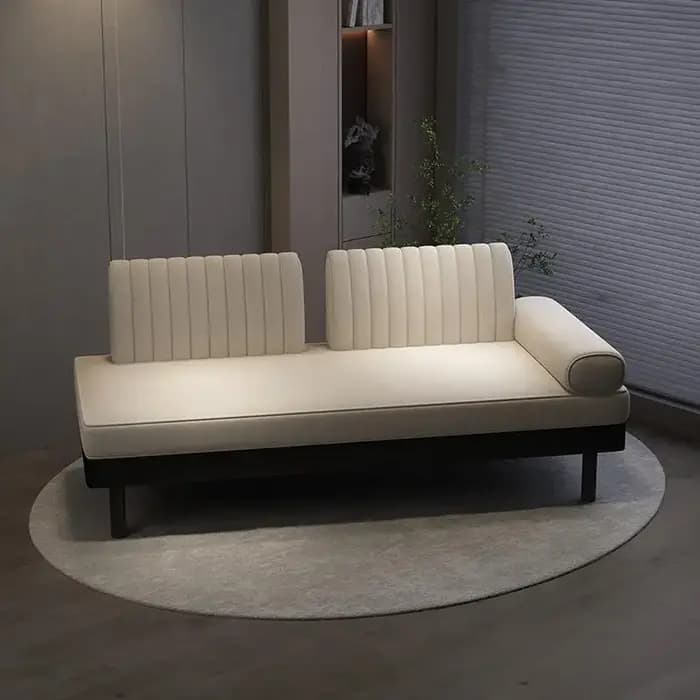 Banc de chambre inclinable design avec rangement