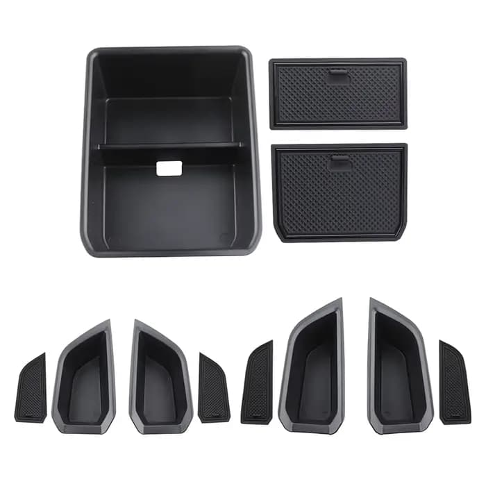 Boîtes de rangement pour porte avant et arrière de voiture