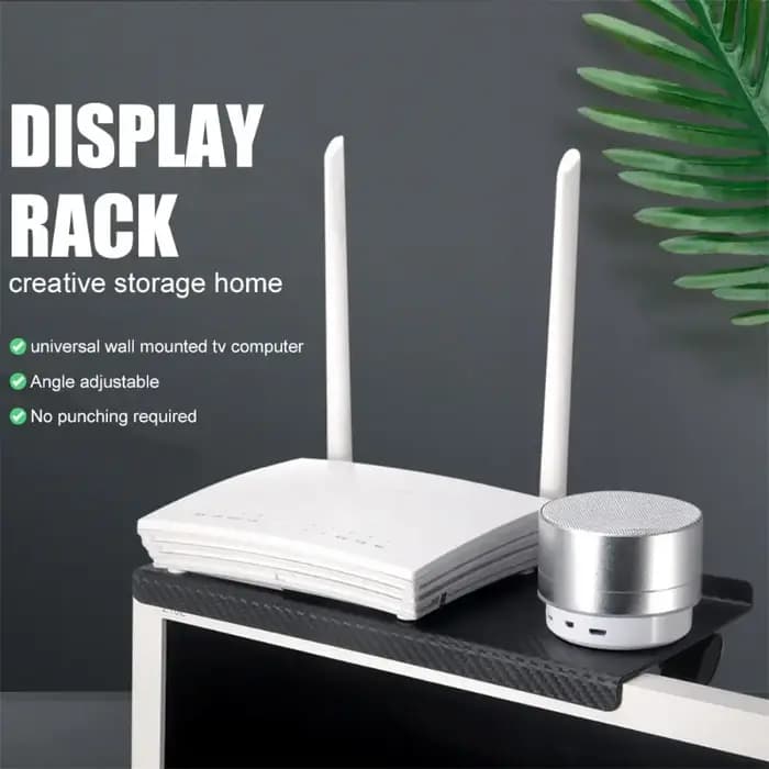 Étagère de rangement supérieure pour écran de télévision