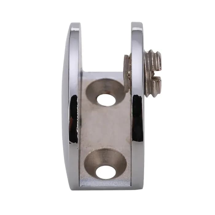 Supports d'étagère en alliage de zinc chromé