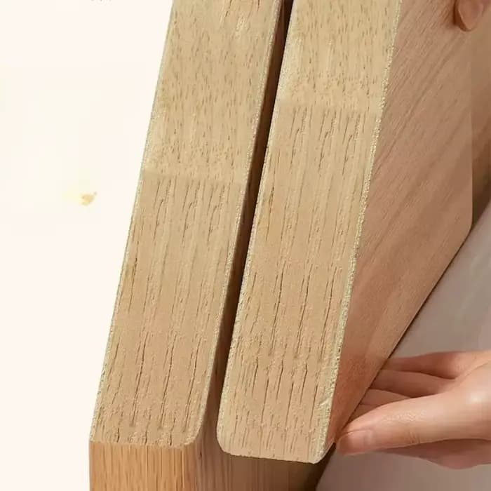 Armoire d'angle avec portes en bois