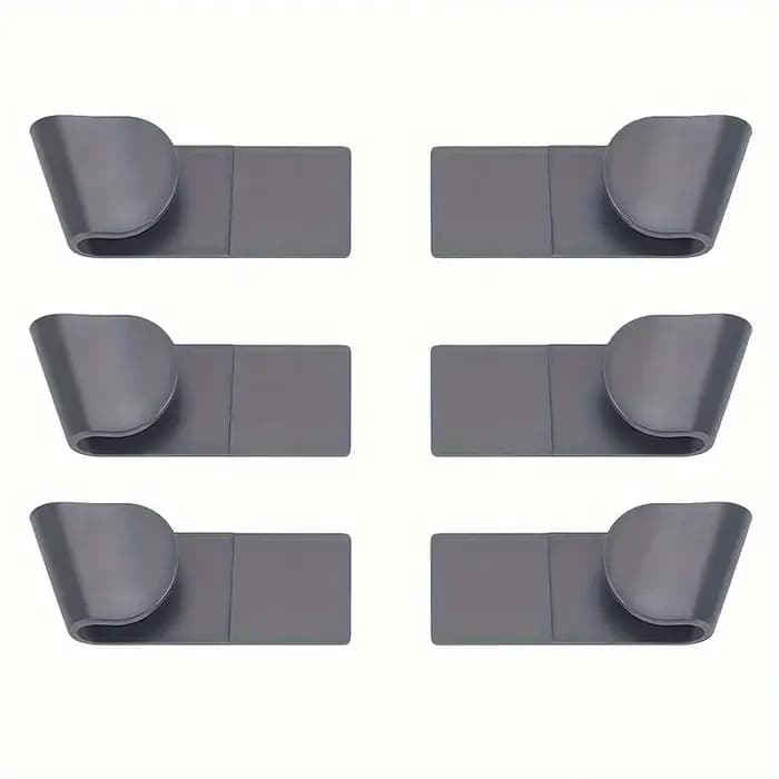 3 ensembles de supports muraux pour couvercles de casseroles en plastique