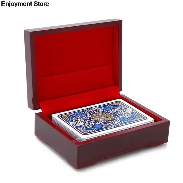 Boîte de poker pour cartes à jouer, conteneur de rangement, boîte de pont