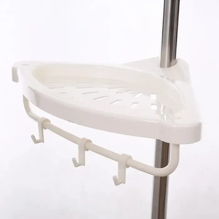 Étagère d'angle rétractable