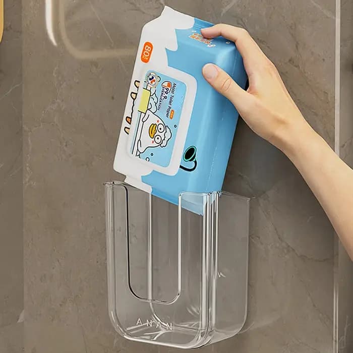 Distributeur mural de lingettes humides