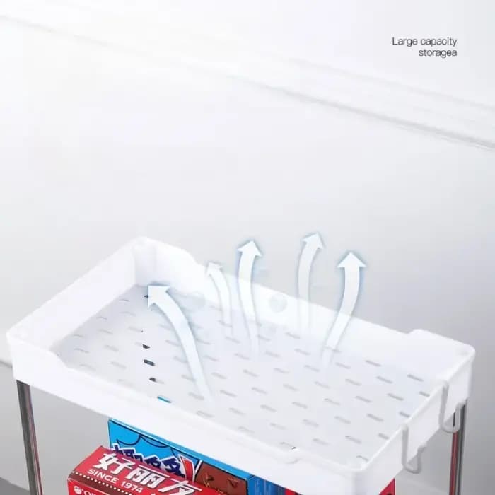 Étagère mobile peu encombrante