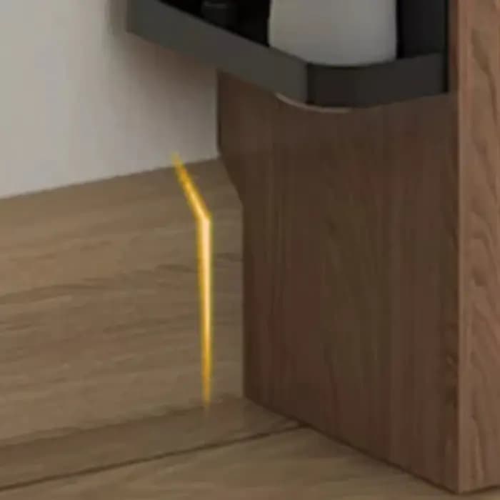 Meuble à chaussures pivotant avec banc d'entrée et rangement pour couloir