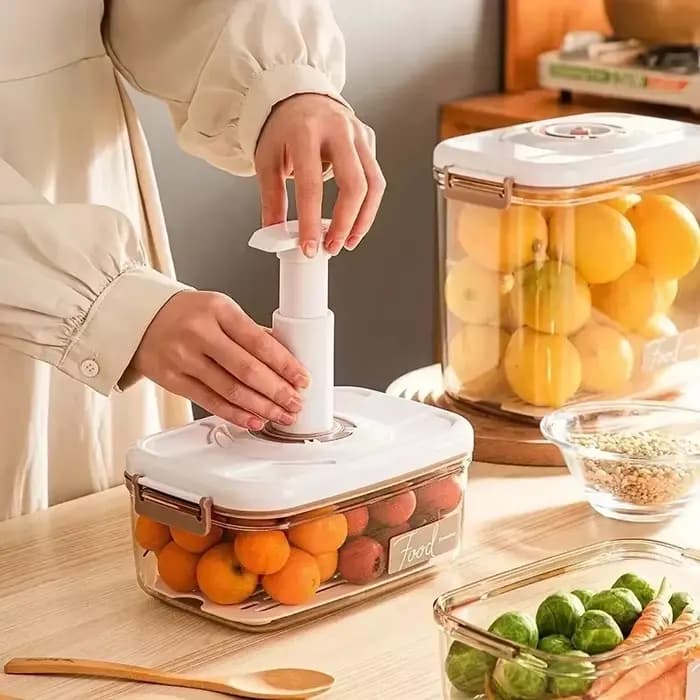 Boîte de stockage sous vide alimentaire scellée