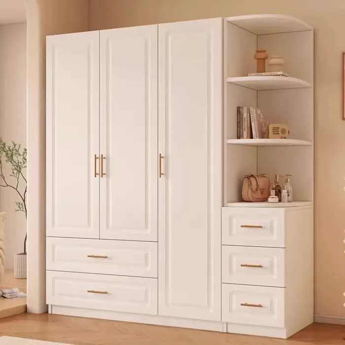 Armoire européenne en bois massif