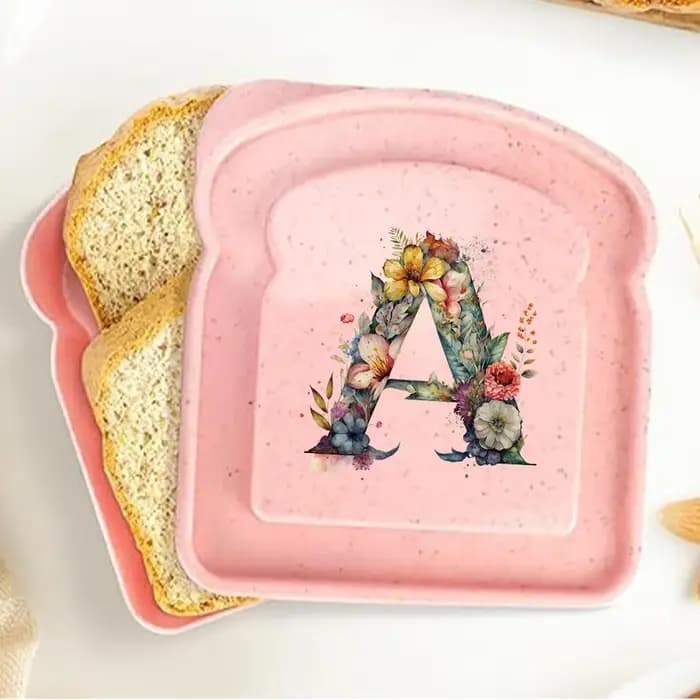 Boîte à pain grillé avec couvercle, organisateur Portable, étui à Sandwich Bento, sac de rangement e